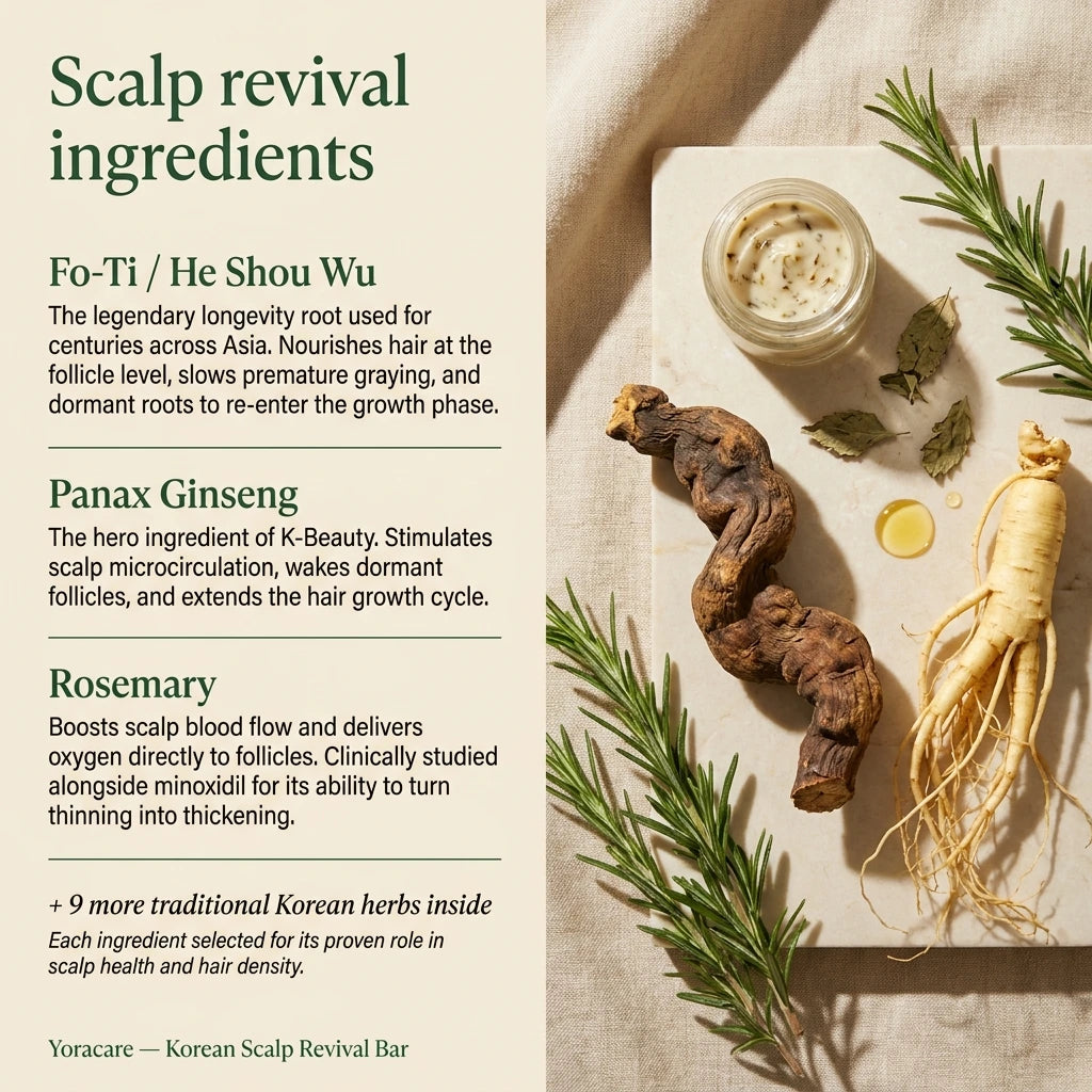 Korean Scalp Revival Bar.