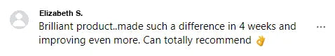 Screenshot of a Facebook comment about the Yoracare shampoo bar
